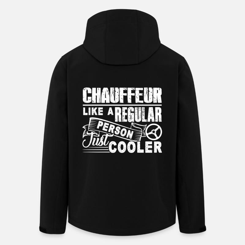 Chauffeur Chauffeur Cooler - Men’s Recycled Softshell Jacket by Stanley/Stella - black
