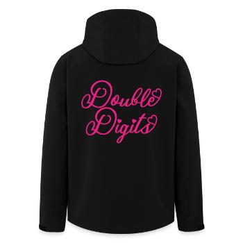 Cadeau de 10e anniversaire, 10 ans, pour garçons et filles - Veste softshell homme en polyester recyclé Stanley/Stella - noir - Dos - AI Model Male 185 light (185cm)