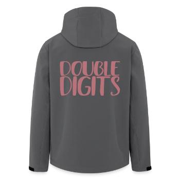 Cadeau de 10e anniversaire, 10 ans, pour garçons et filles - Veste softshell homme en polyester recyclé Stanley/Stella - noir - Dos - AI Model Male 185 light (185cm)