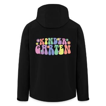 Mignon Jardin d’enfants Cool Pre-K Enseignant & Élèves Cadeau - Veste softshell homme en polyester recyclé Stanley/Stella - noir - Dos - AI Model Male 185 light (185cm)