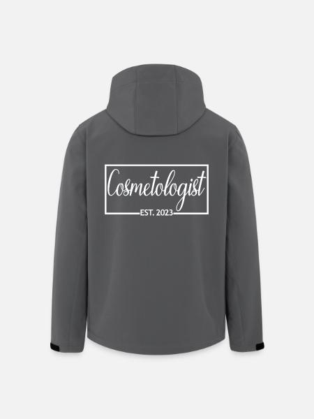 Cosmetologist Est. 2023 Graduated Cosmetologist - Men’s Recycled Softshell Jacket by Stanley/Stella - black