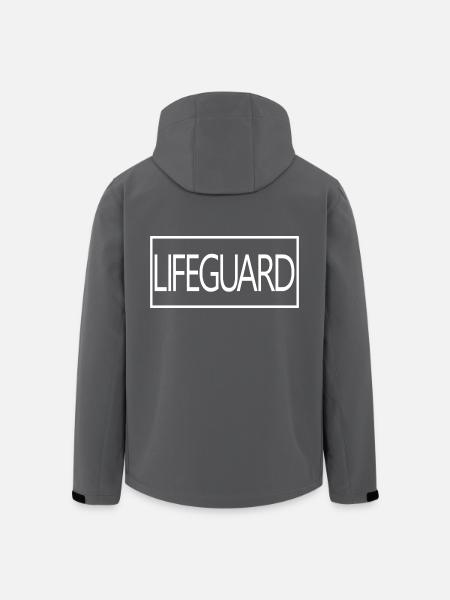Lifeguard Proud Graduated Lifeguard Student - Men’s Recycled Softshell Jacket by Stanley/Stella - black
