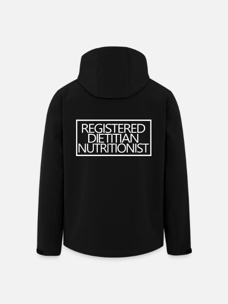 Registered Dietitian Nutritionist Proud RDN - Men’s Recycled Softshell Jacket by Stanley/Stella - black