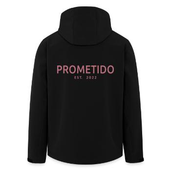 Prometido Est. 2022 Fiancé Engagement Groom To Be - Veste softshell homme en polyester recyclé Stanley/Stella - noir - Dos - AI Model Male 185 light (185cm)