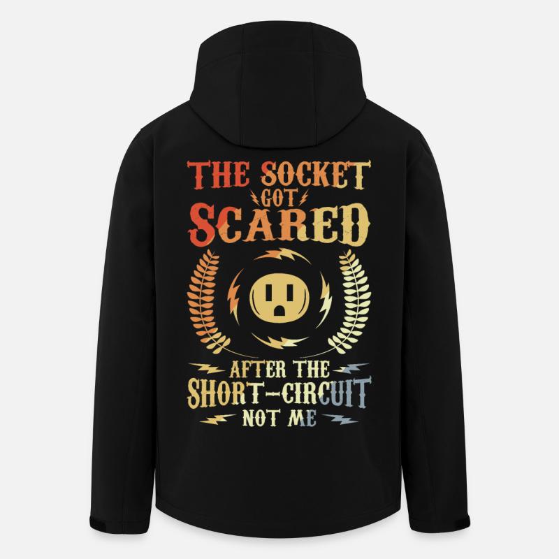 Elektronikerwitz - Veste softshell homme en polyester recyclé Stanley/Stella - noir