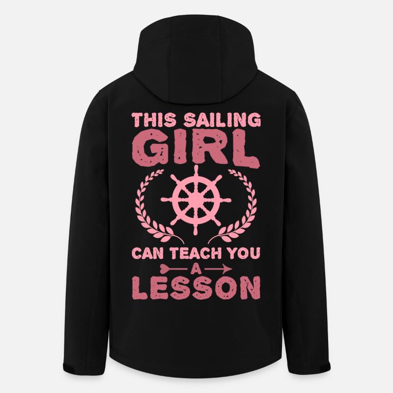 Segel Mädchen - Recycelte Männer Softshell-Jacke von Stanley/Stella - Schwarz