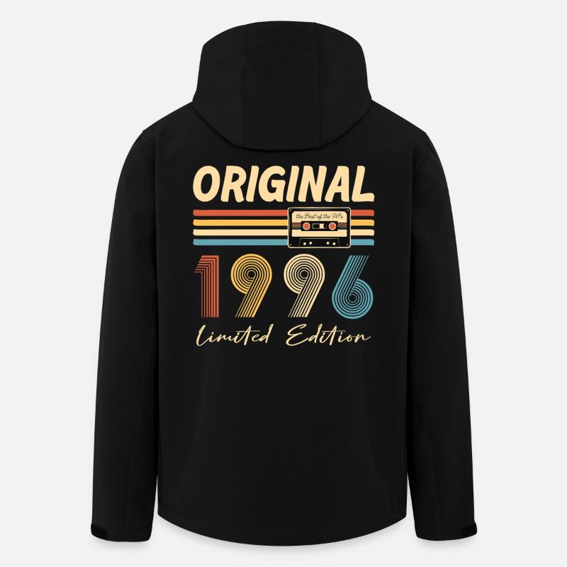 30. Geburtstag 30 Jahre Original 1996 - Recycelte Männer Softshell-Jacke von Stanley/Stella - Schwarz