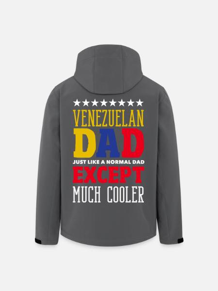 Venezuela Flag Pride & Home Venezuela - Men’s Recycled Softshell Jacket by Stanley/Stella - black
