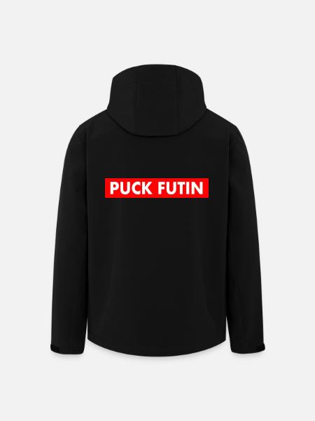 Puck futin - Men’s Recycled Softshell Jacket by Stanley/Stella - black