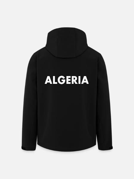 algeria - Men’s Recycled Softshell Jacket by Stanley/Stella - black