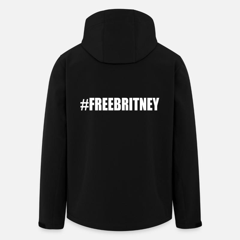 Free britney - Recycelte Männer Softshell-Jacke von Stanley/Stella - Schwarz