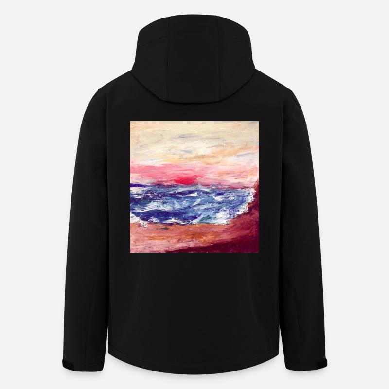 Meer1 - Veste softshell homme en polyester recyclé Stanley/Stella - noir