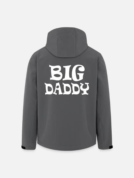 Big daddy - Men’s Recycled Softshell Jacket by Stanley/Stella - black