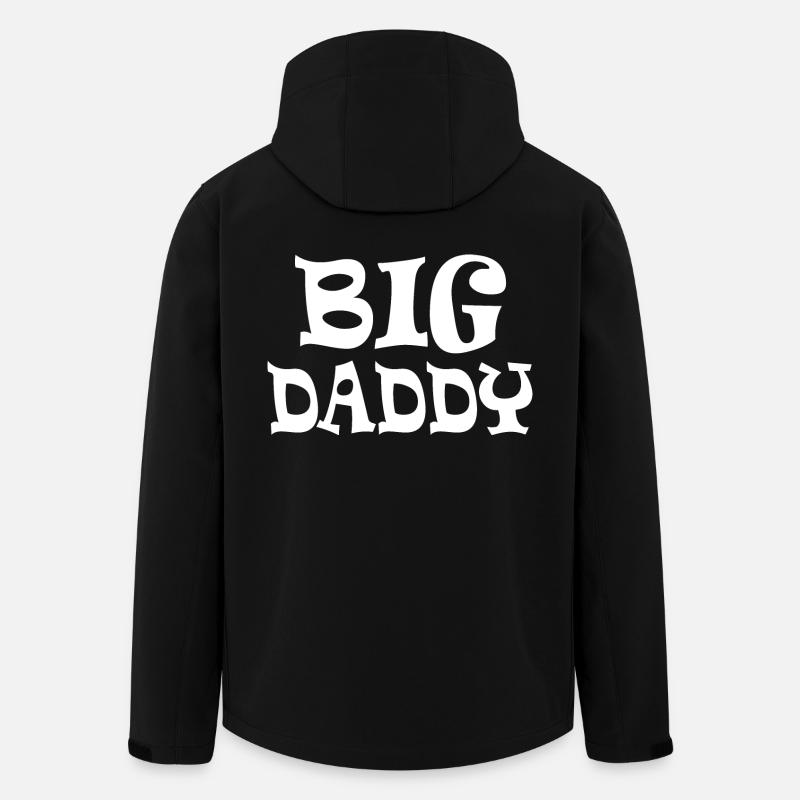 Big daddy - Men’s Recycled Softshell Jacket by Stanley/Stella - black
