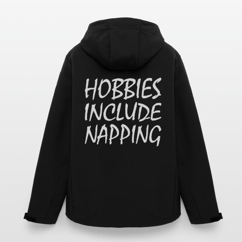 Hobbies include napping Men’s Recycled Softshell Jacket by Stanley/Stella