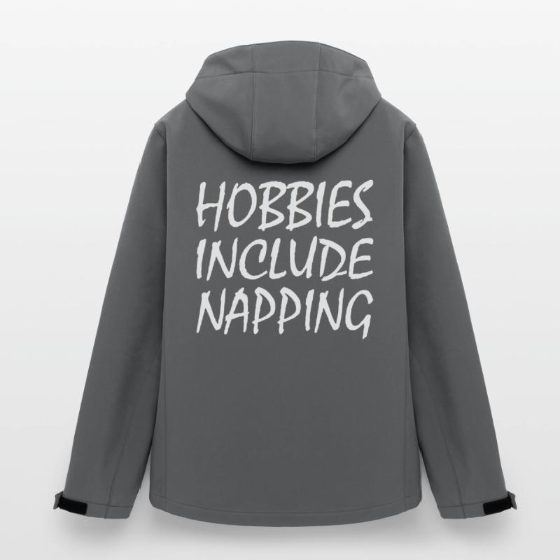 Hobbies include napping Men’s Recycled Softshell Jacket Discoverer by Stanley/Stella