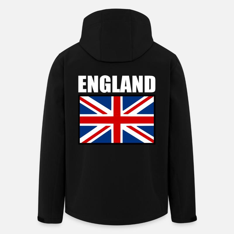 England - Recycelte Männer Softshell-Jacke von Stanley/Stella - Schwarz