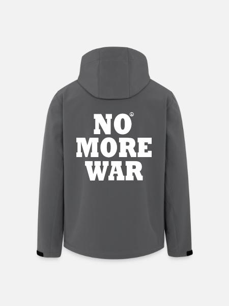 No more war - Men’s Recycled Softshell Jacket by Stanley/Stella - black