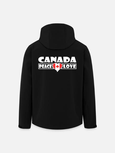 Canada - Veste softshell homme en polyester recyclé Stanley/Stella - noir