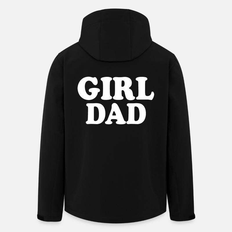 Girl dad - Men’s Recycled Softshell Jacket by Stanley/Stella - black
