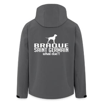 BRAQUE SAINT GERMAIN what else Dogs Wilsigns - Men’s Recycled Softshell Jacket by Stanley/Stella - black - Back - AI Model Male 185 light (185cm)