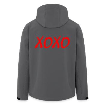 Xoxo - Veste softshell homme en polyester recyclé Stanley/Stella - noir - Dos - AI Model Male 185 light (185cm)