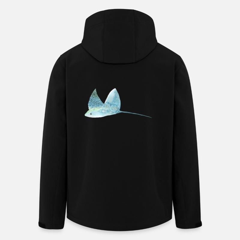 Patin - Veste softshell homme en polyester recyclé Stanley/Stella - noir
