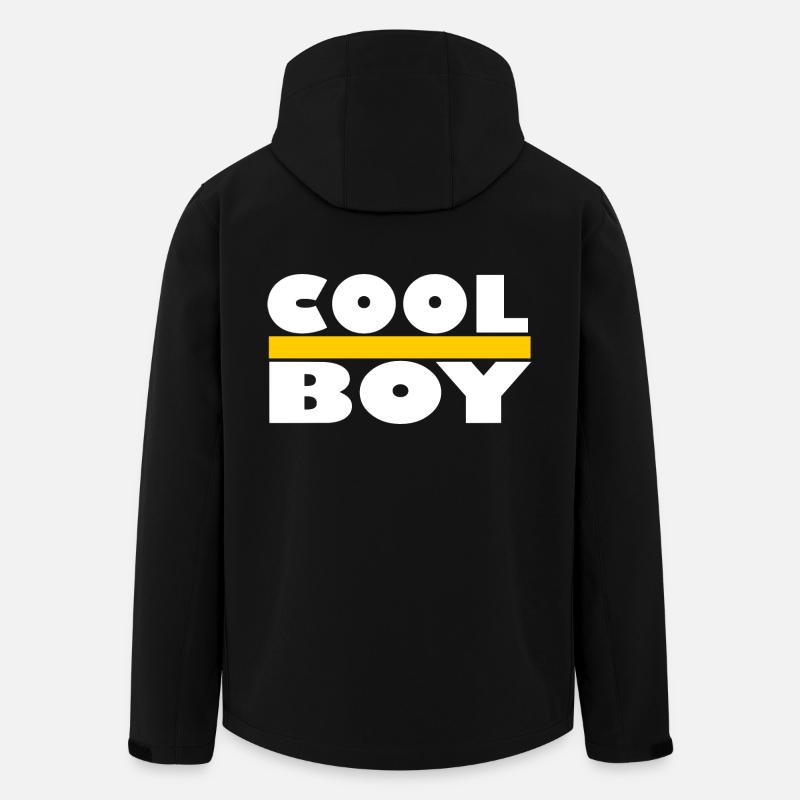 Garçon cool - Veste softshell homme en polyester recyclé Stanley/Stella - noir
