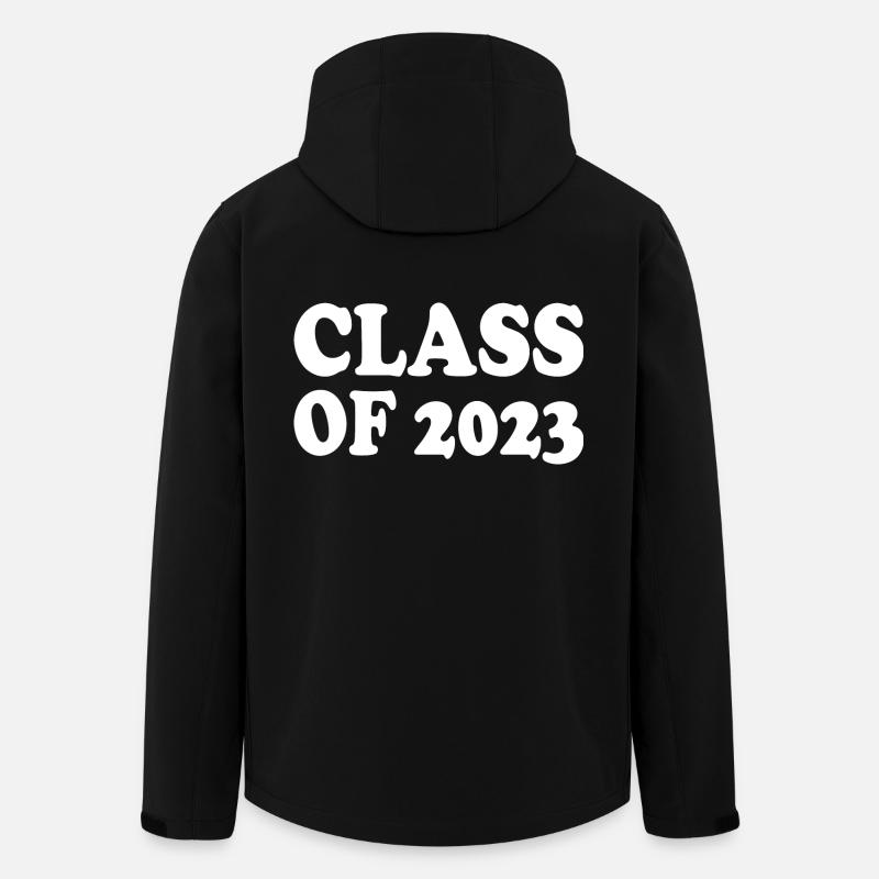 Class of 2023 - Veste softshell homme en polyester recyclé Stanley/Stella - noir
