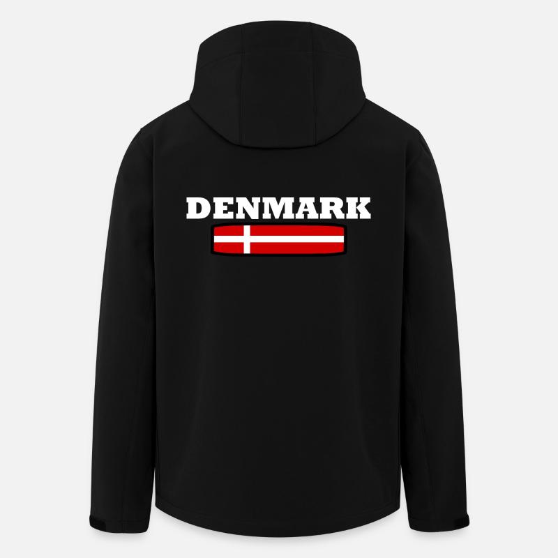 Danemark - Veste softshell homme en polyester recyclé Stanley/Stella - noir