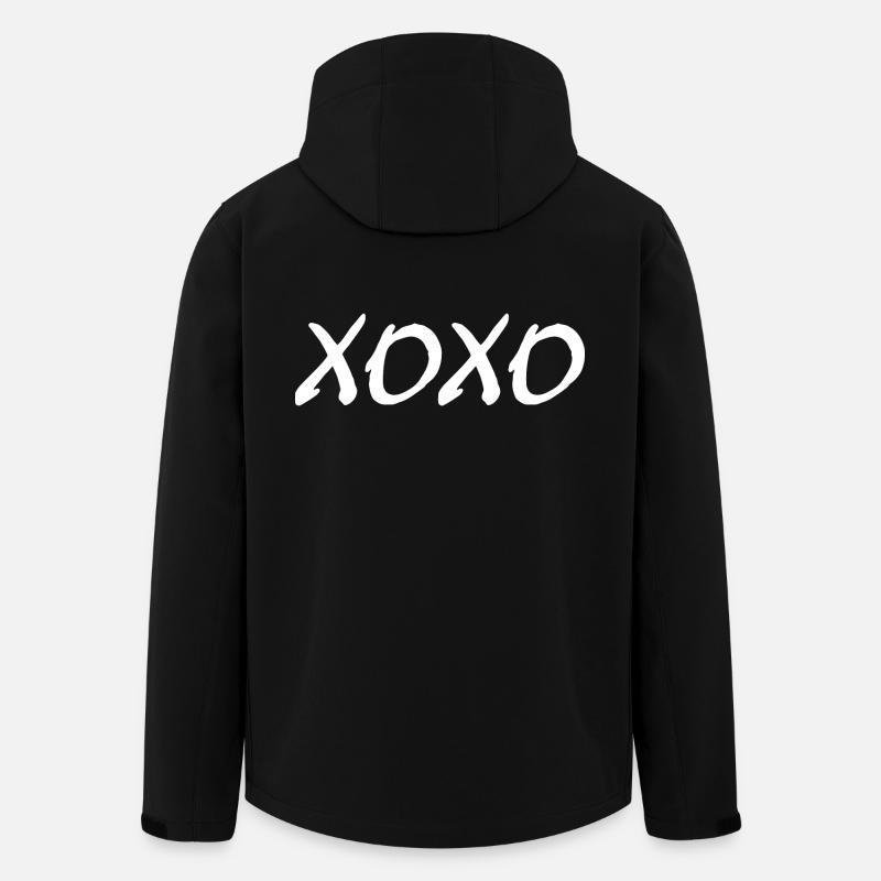 Xoxo - Veste softshell homme en polyester recyclé Stanley/Stella - noir