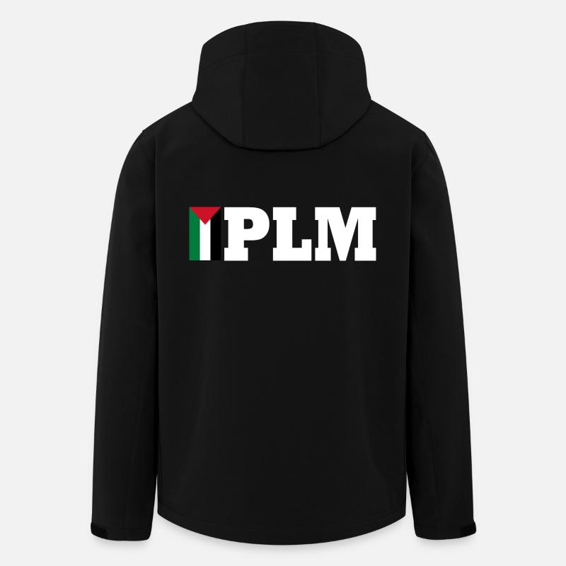 Plm - Veste softshell homme en polyester recyclé Stanley/Stella - noir