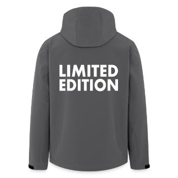 Limited edition - Veste softshell homme en polyester recyclé Stanley/Stella - charbon - Dos - AI Model Male 185 light (185cm)