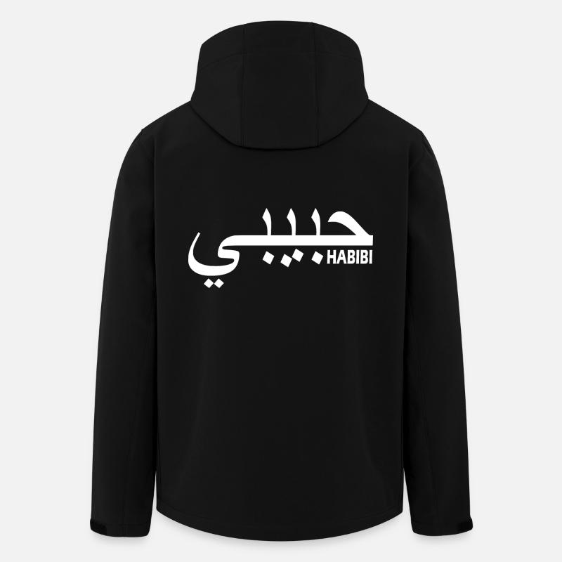 HABIBI - Veste softshell homme en polyester recyclé Stanley/Stella - noir