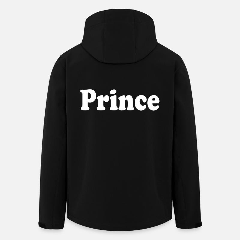 Prince - Veste softshell homme en polyester recyclé Stanley/Stella - noir