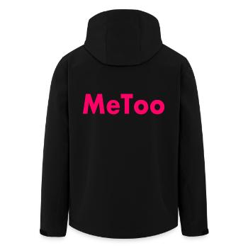Me too - Veste softshell homme en polyester recyclé Stanley/Stella - noir - Dos - AI Model Male 185 light (185cm)