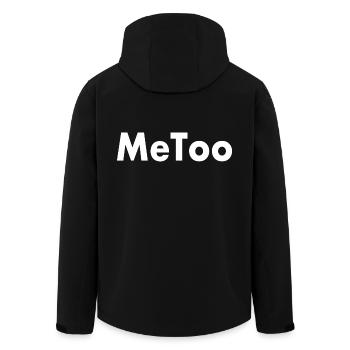 Me too - Veste softshell homme en polyester recyclé Stanley/Stella - noir - Dos - AI Model Male 185 light (185cm)