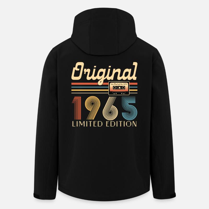 60. Geburtstag 60 Jahre Original 1965 - Recycelte Männer Softshell-Jacke von Stanley/Stella - Schwarz