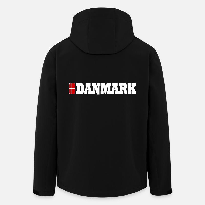 Danemark - Veste softshell homme en polyester recyclé Stanley/Stella - noir