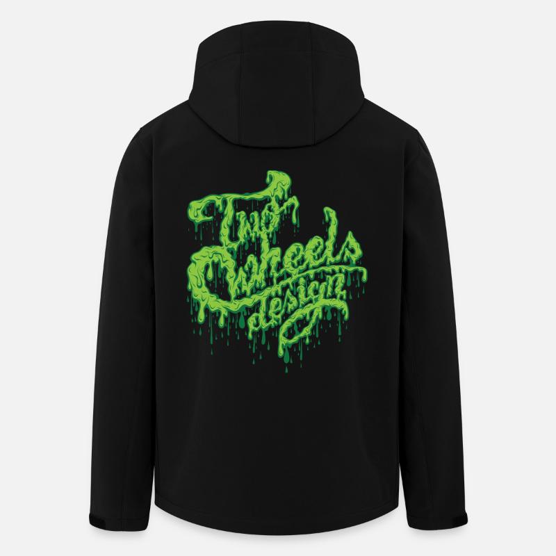 TWD boue - Veste softshell homme en polyester recyclé Stanley/Stella - noir