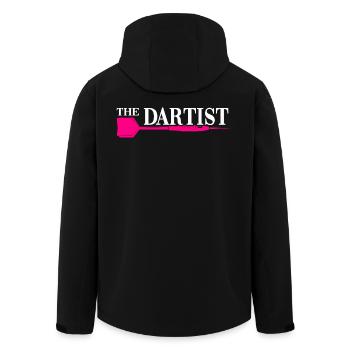 Dart Dart Dart Legend 180 - Men’s Recycled Softshell Jacket by Stanley/Stella - black - Back - AI Model Male 185 light (185cm)
