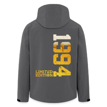 LIMITED EDITION 1994 BEER 32ND BIRTHDAY - Men’s Recycled Softshell Jacket by Stanley/Stella - black - Back - AI Model Male 185 light (185cm)