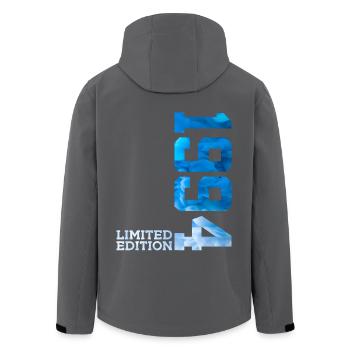32ND BIRTHDAY LIMITED EDITION 1994 - Men’s Recycled Softshell Jacket by Stanley/Stella - black - Back - AI Model Male 185 light (185cm)