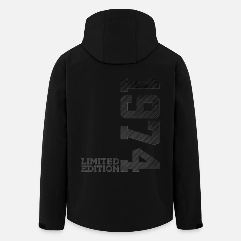 52ND BIRTHDAY LIMITED EDITION 1974 - Men’s Recycled Softshell Jacket by Stanley/Stella - black