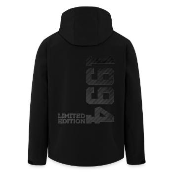 32ND BIRTHDAY LIMITED EDITION 1994 - Men’s Recycled Softshell Jacket by Stanley/Stella - black - Back - AI Model Male 185 light (185cm)