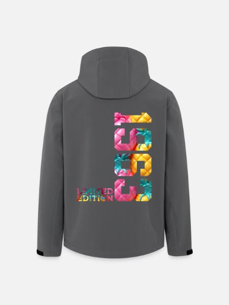 63E ANNIVERSAIRE ÉDITION LIMITÉE 1963 - Veste softshell homme en polyester recyclé Stanley/Stella - noir