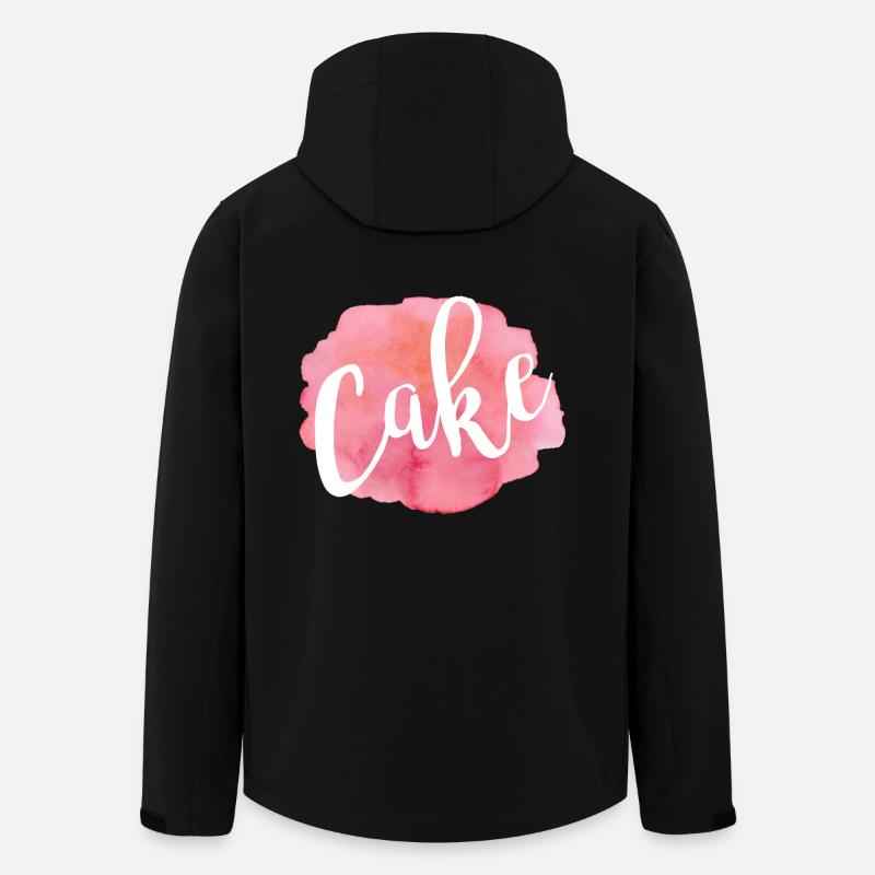 Cake - Recycelte Männer Softshell-Jacke von Stanley/Stella - Schwarz