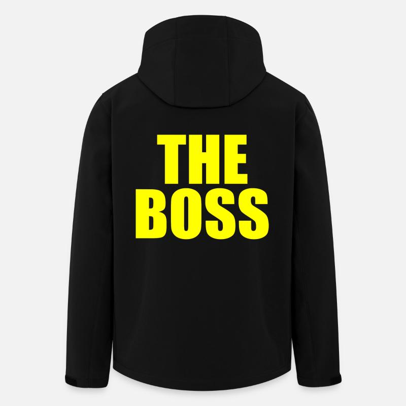 The boss - Veste softshell homme en polyester recyclé Stanley/Stella - noir
