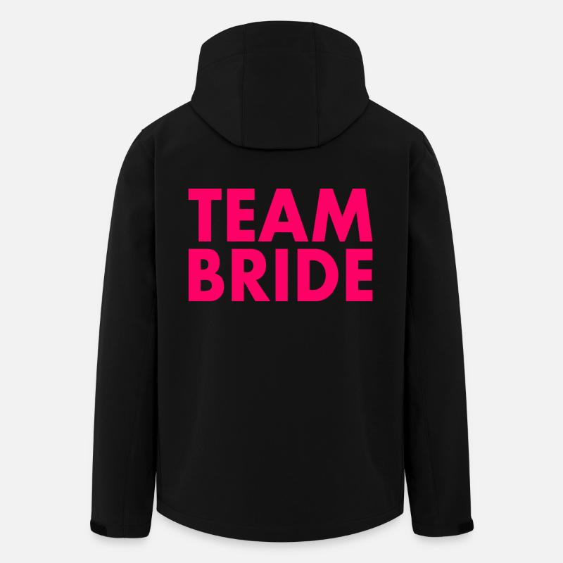 Team bride - Men’s Recycled Softshell Jacket by Stanley/Stella - black