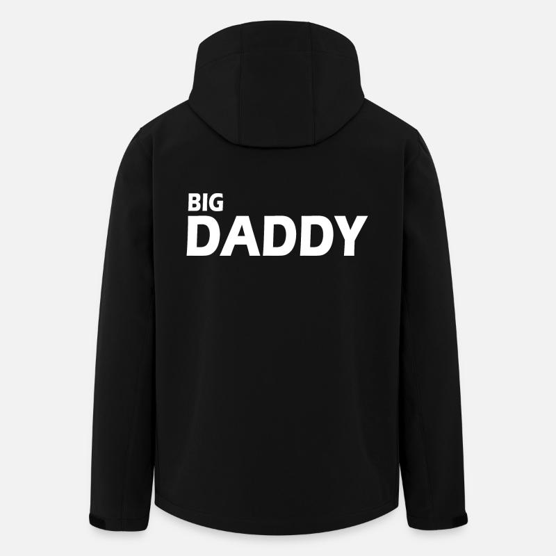 BIG DADDY - Recycelte Männer Softshell-Jacke von Stanley/Stella - Schwarz